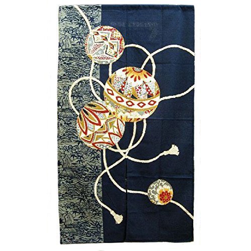 Details about   Wreath flower Noren Japanese hanging door curtain Relax cotton 85*150cm Japan 