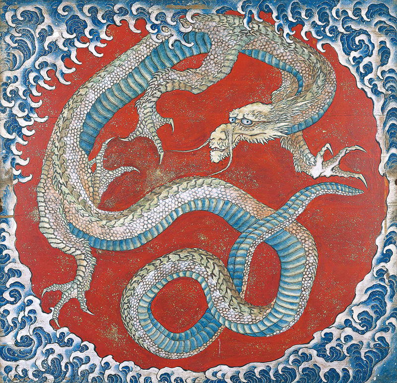 hokusai dragon obuse