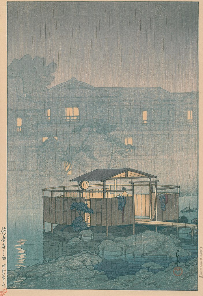 The Shuzenji Hot Springs in Rain