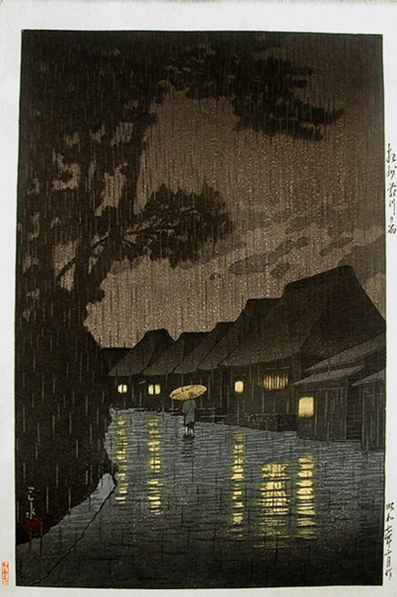 Rainy Night at Maekawa