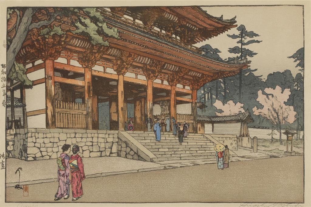 Omuro Temple, Kyoto, by Yoshida Hiroshi