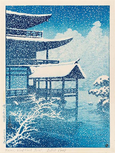 kinkakuji in Snow