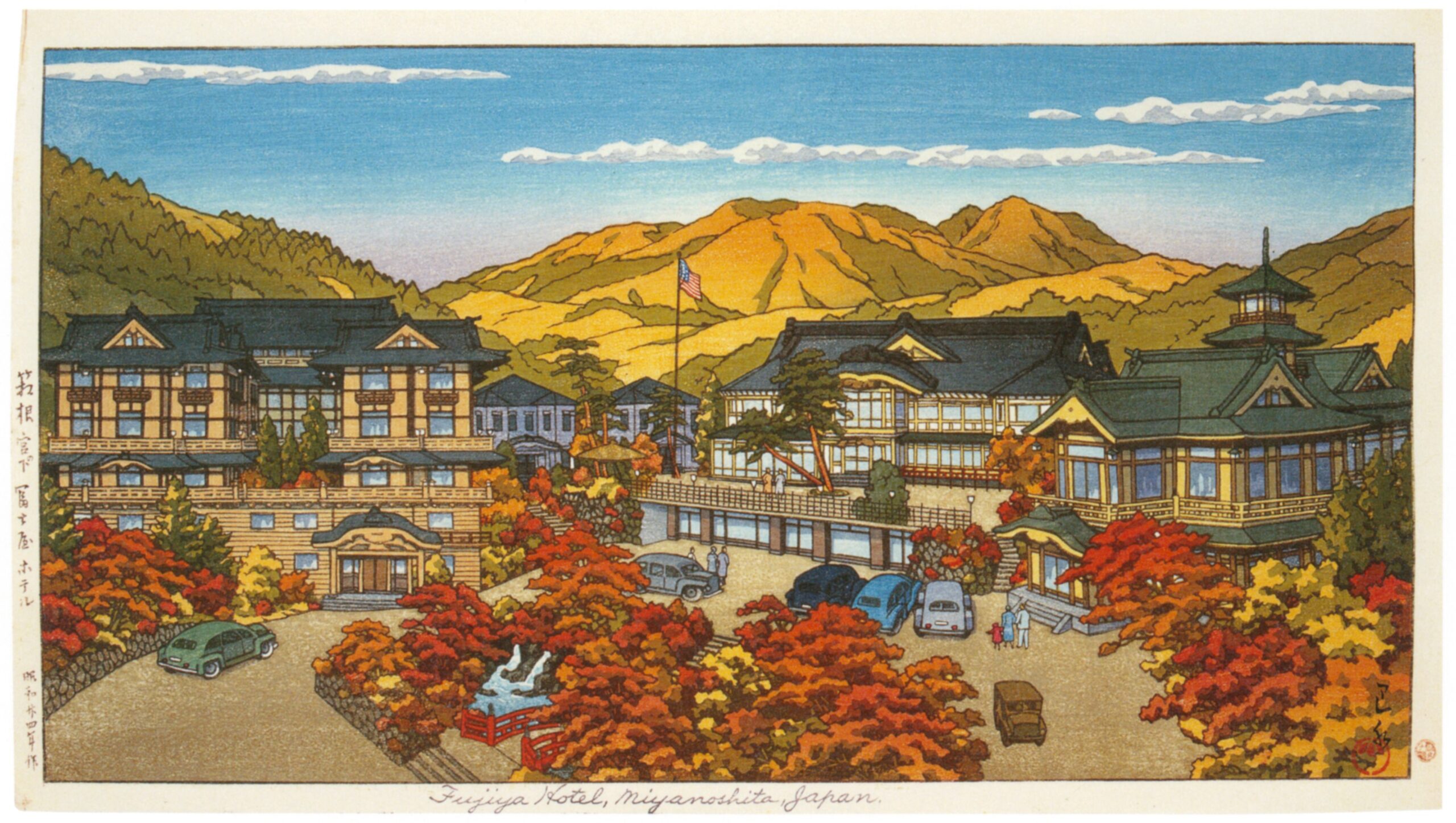 Fujiya Hotel in Miyanoshita, Hakone